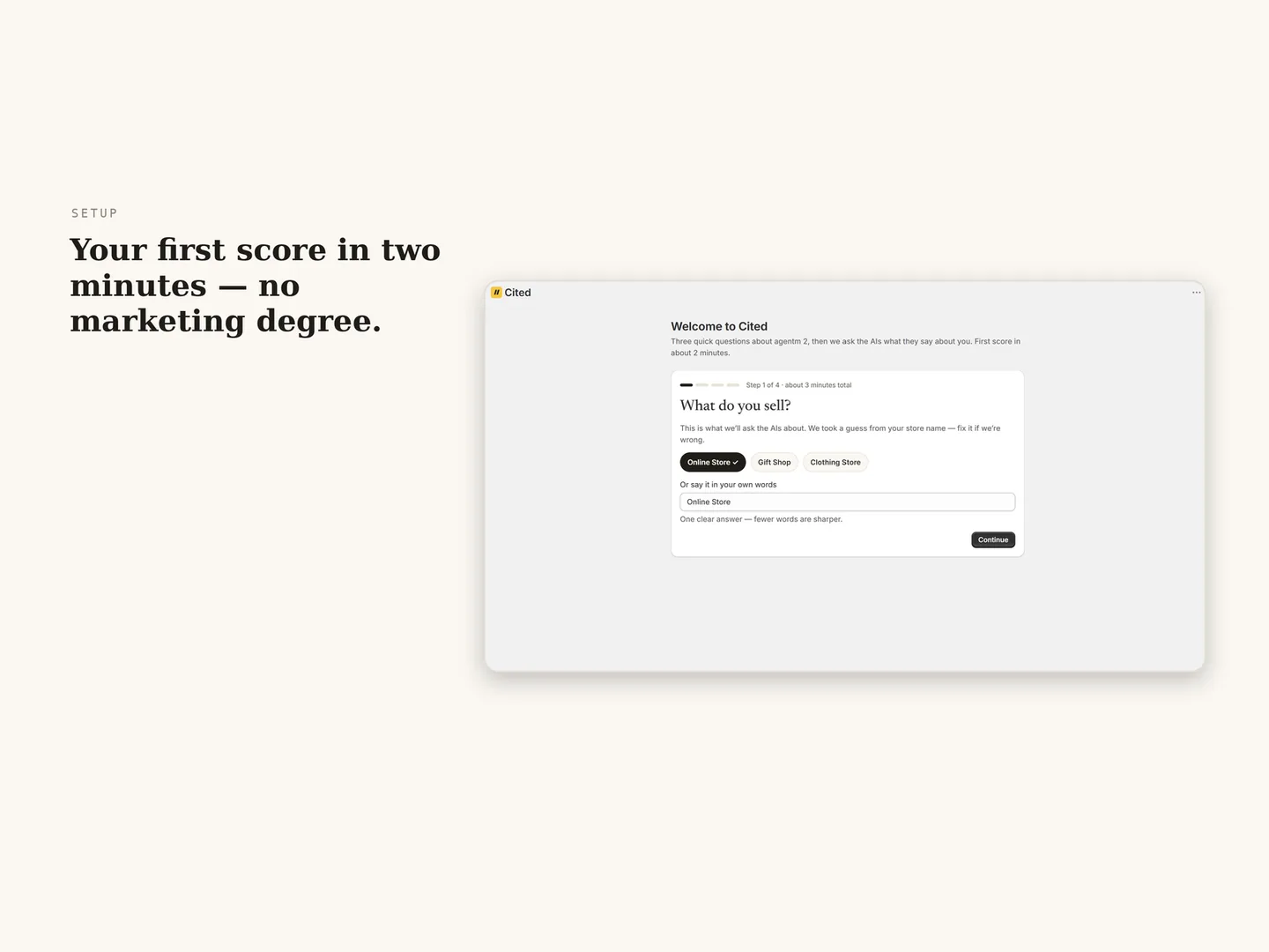 Cited: Wix: setup